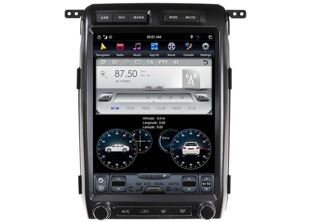 Хищник F150 Carplay Форда экрана касания дюйма HD блока PX6 13 андроида автомобиля 64GB главный