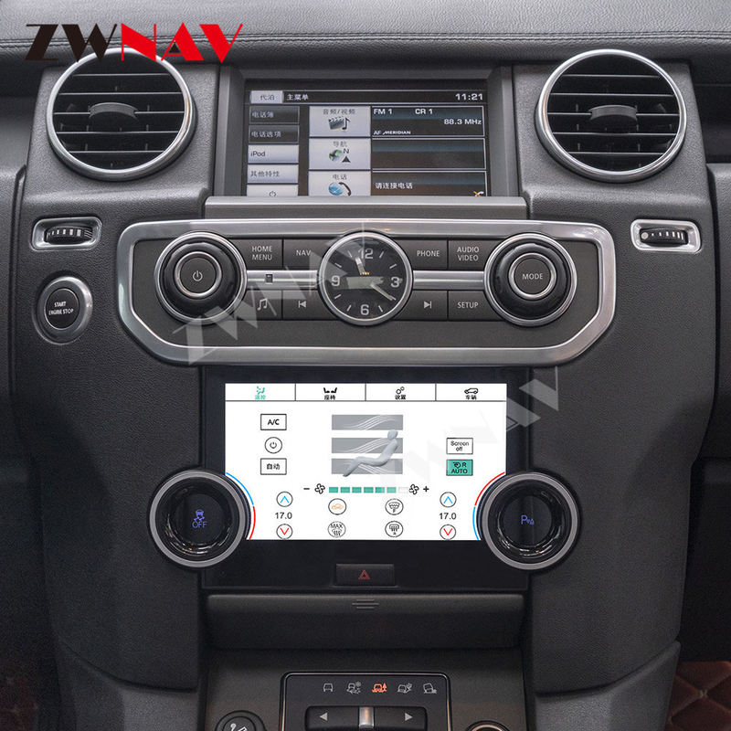 Блок фасции автомобильного радиоприемника экрана LCD кондиционирования воздуха на открытие 4 10-16 Land Rover