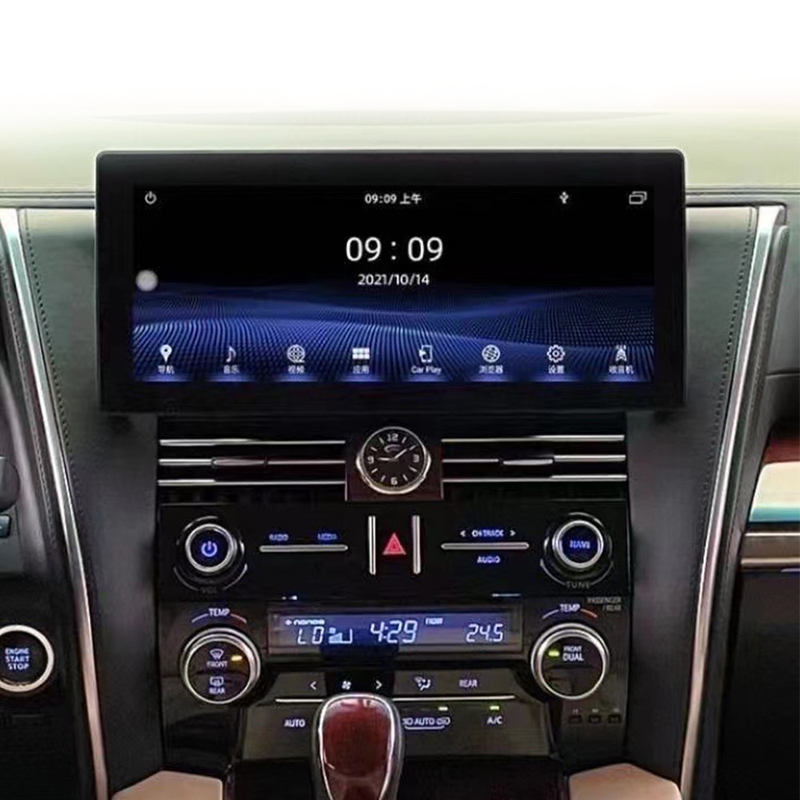 Блок PX6 Android10 автомобиля 12,3 мультимедиа дюйма стерео главный для Тойота Alphard 2015-2021