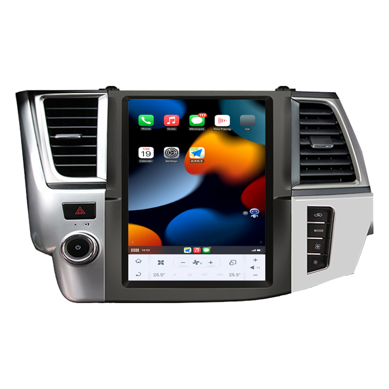 Игрок Android11 автомобильного радиоприемника ядра Qualcomm Octa на горец 2014-2021 Тойота