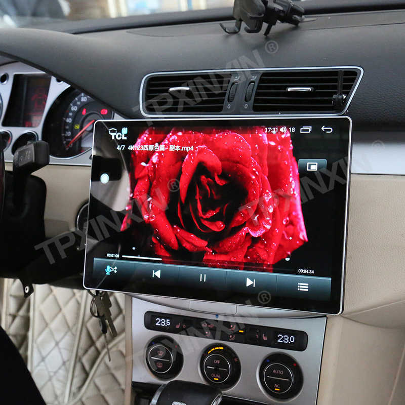 12,95-дюймовый автомобильный GPS-навигатор Универсальный экран IPS Авто Мультимедийный плеер Головное устройство