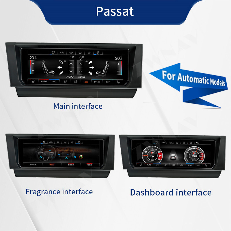 6,9-дюймовая панель Carplay Auto Radio Klimaanlage для Volkswagen Lavida Bora Golf 7