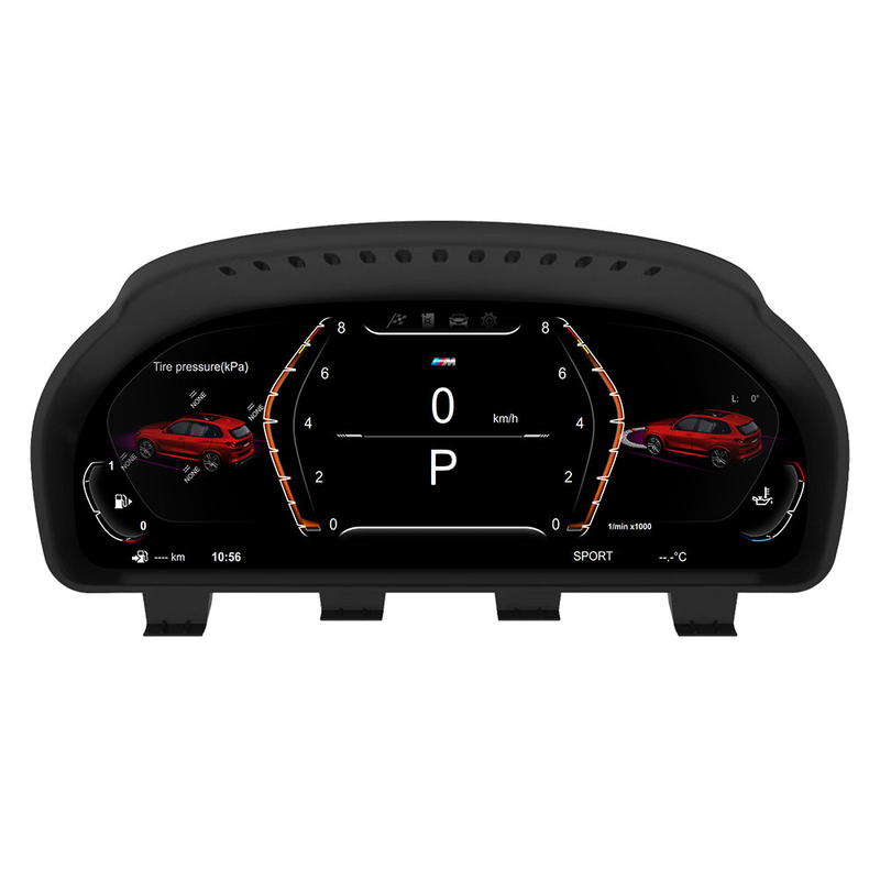 12,3-дюймовый автомобильный мультимедийный проигрыватель цифровой виртуальный кокпит для серии БМВ С3 С4 С5
