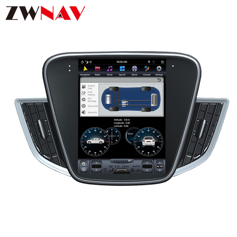 2016-2018 автомобильный радиоприемник Tesla Style Chevrolet Cavalier мультимедийный плеер GPS-навигация DSP Stereo