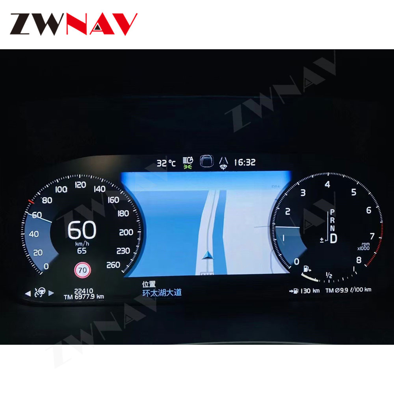 Группа цифров автомобиля Volvo XC90 приборная панель Speedmeter 1920*720 LCD 12,3 дюймов