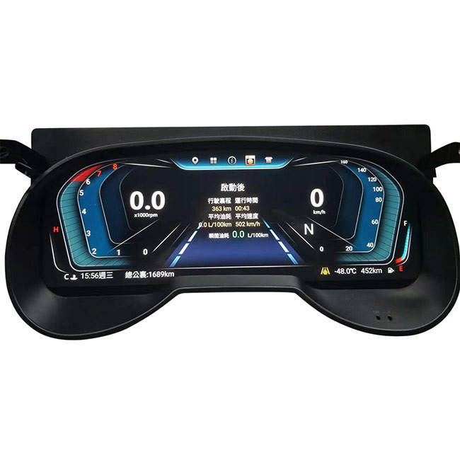 12,5 черточка приборного щитка RAV4 Тойота цифров LCD автомобиля IPS дюйма