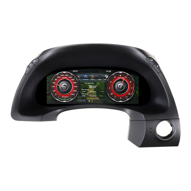 Группа приборного щитка LCD автомобиля экрана Tesla андроида 9 13,6 дюйма для патруля Y62 Nissan