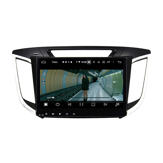 Система навигации автомобиля андроида 9 шума блока головы BT5.0 IX25 Hyundai одиночная