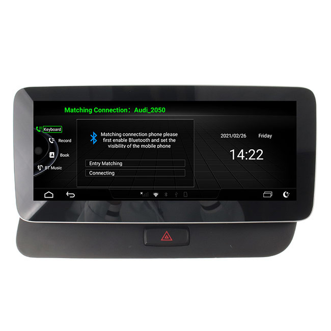 Карта GPS андроида 128GB Q5 AUDI Carplay автоматическая система навигации 10,25 дюймов автомобильная