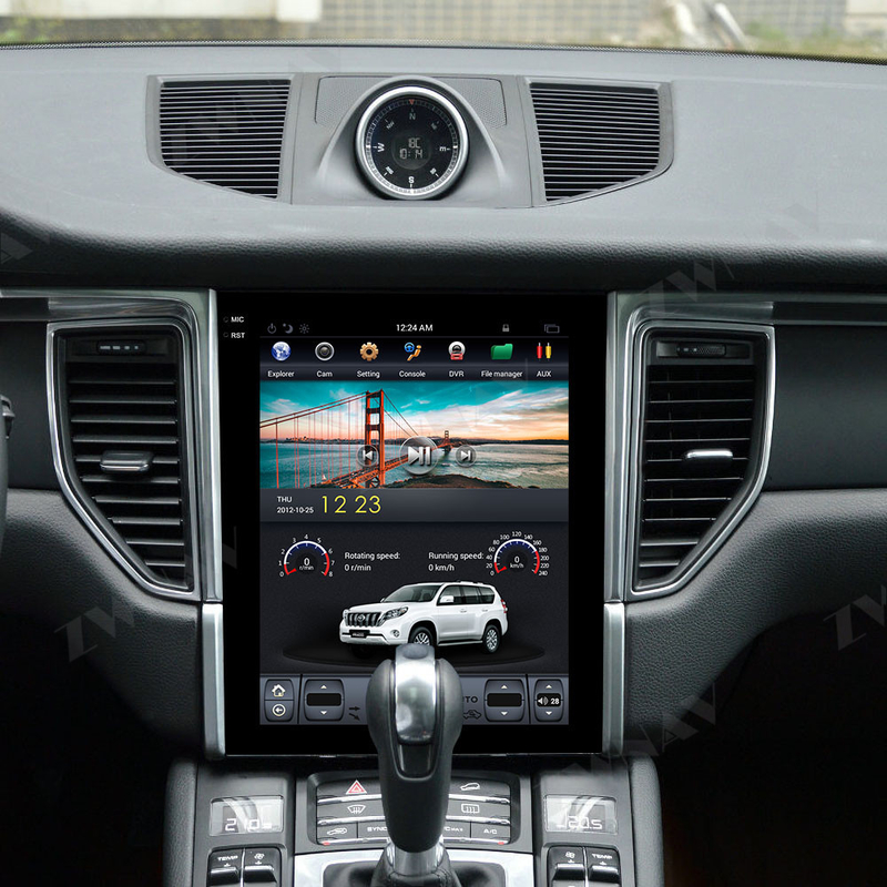 Андроид 10 блока автомобильного радиоприемника навигации главный carplay для Порше Macan 2014-2017