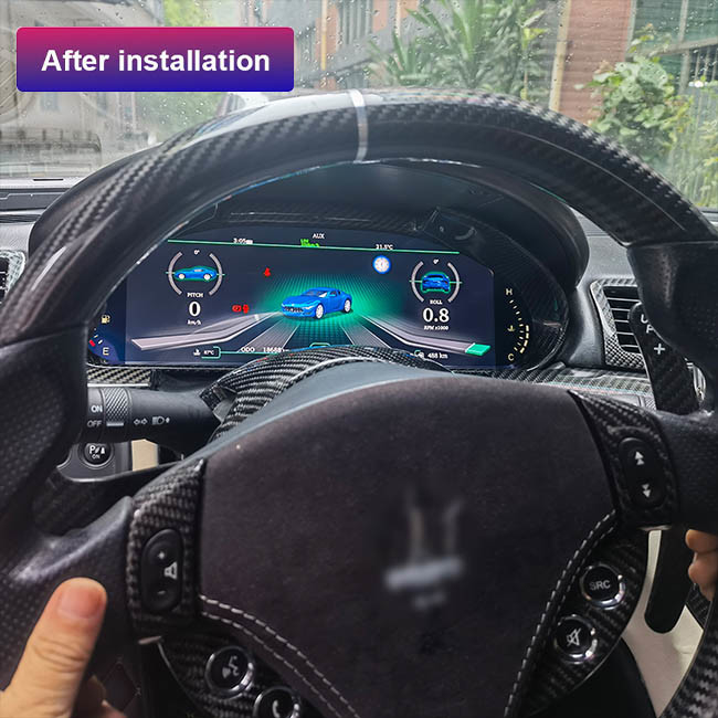 Игрок 12,3 мультимедиа автомобиля андроида дюйма для Maserati GT/GC GranTurismo 2007-2017