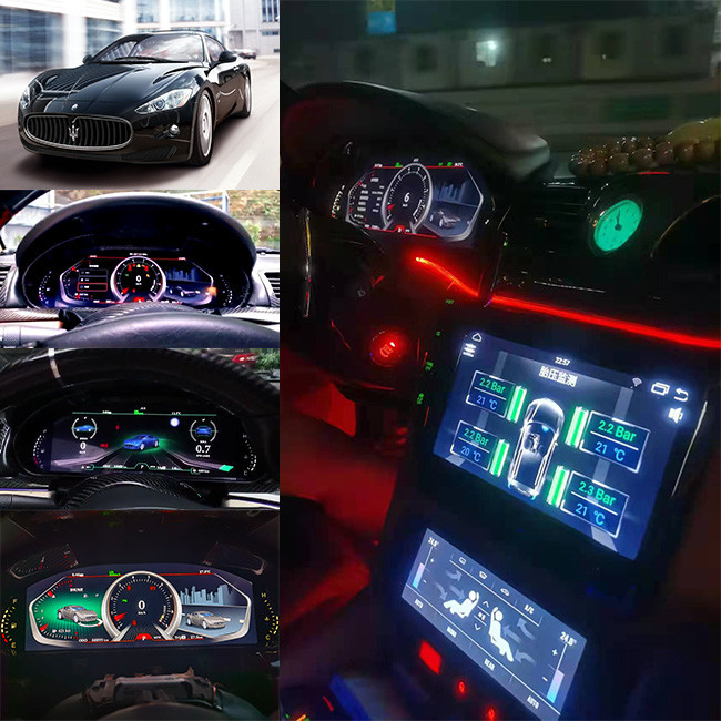 Игрок 12,3 мультимедиа автомобиля андроида дюйма для Maserati GT/GC GranTurismo 2007-2017